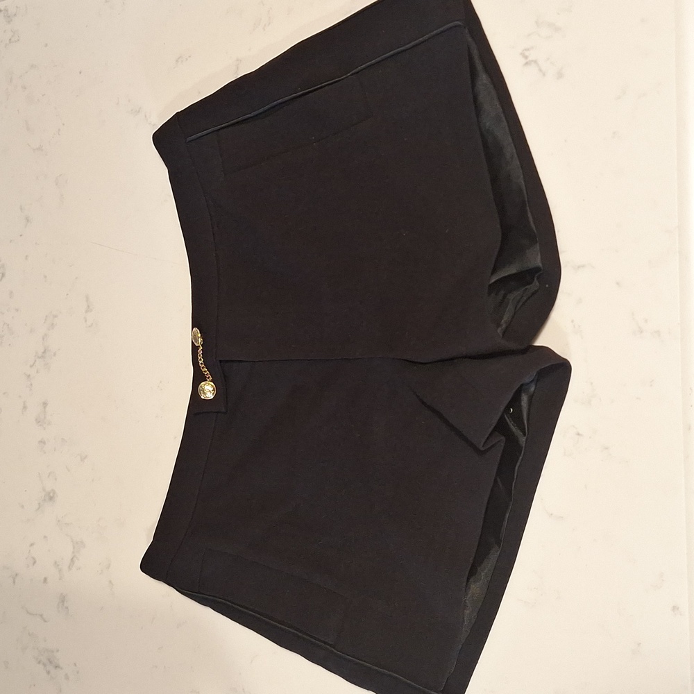 Juicy Couture Black High Waist Women's Shorts Size 8